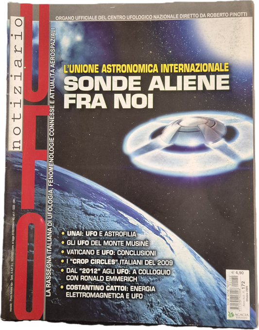 NOTIZIARIO UFO - OTTOBRE 2009 - SONDE ALIENE FRA NOI