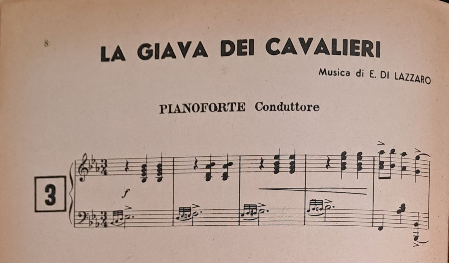 SELEZIONE BALLABILI ALL'ANRICA-14 BRANI - SPARTITO-SHEET MUSIC