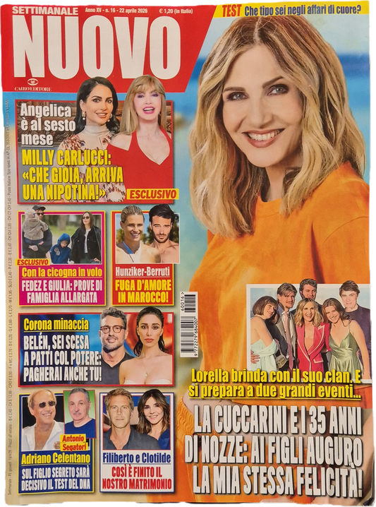 SETTIMANALE NUOVO 29 APRILE 2026 - CORONA-CUCCARINI-CELENTANO-OUTLET DEL LIBRO