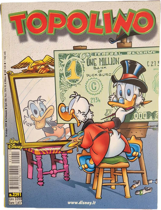 TOPOLINO N. 2291 - 26 OTTOBRE 1999