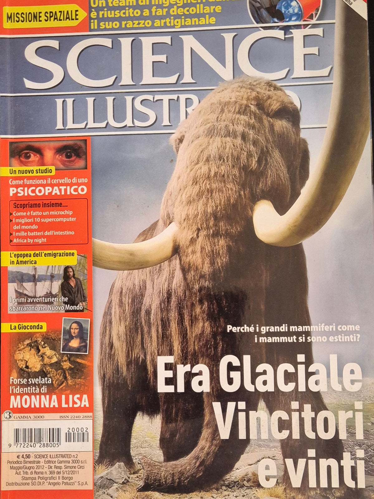 SCIENCE ILLUSTRATED - MAGGIO- GIUGNO 2012 - WRA GLACIALE -  - OUTLET DEL LIBRO