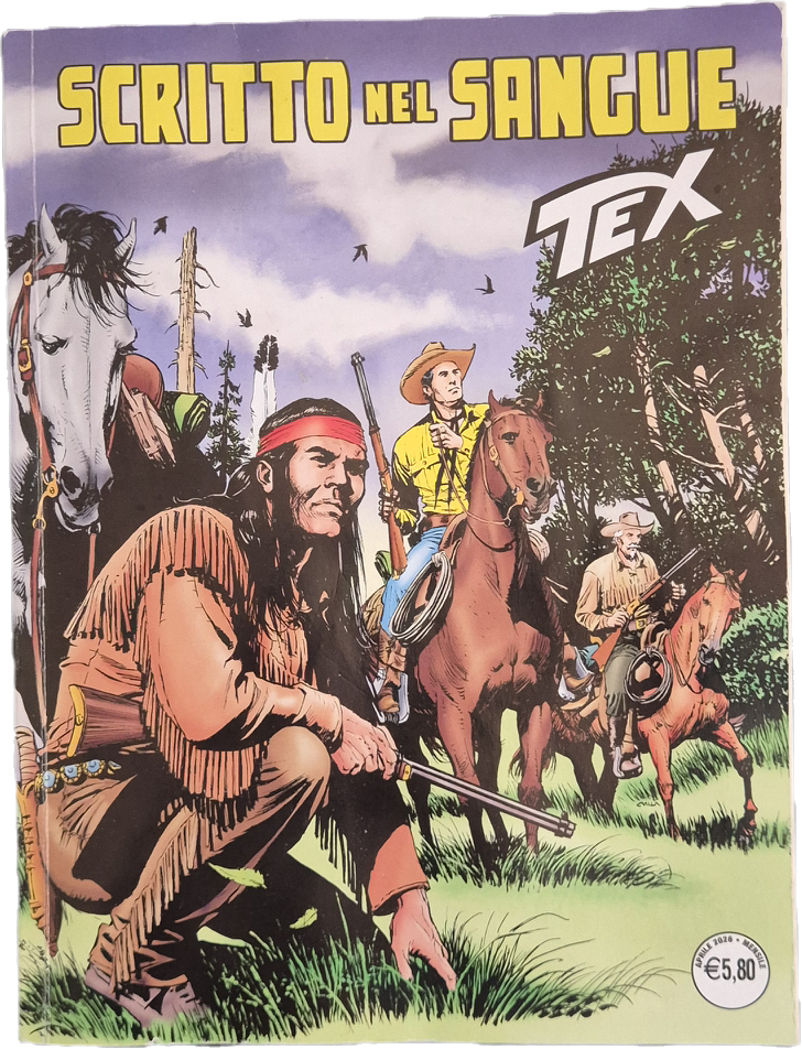 TEX N. 786 - SCRITTO NEL SANGUE