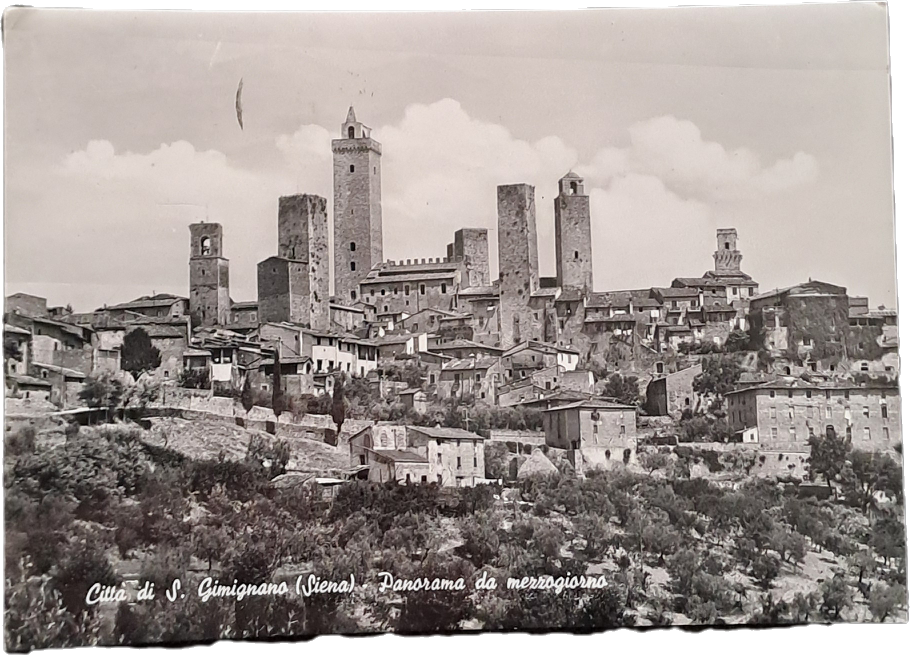 CITTA'DI SAN GIMIGNANO - PANORAMA - V1961 - FG