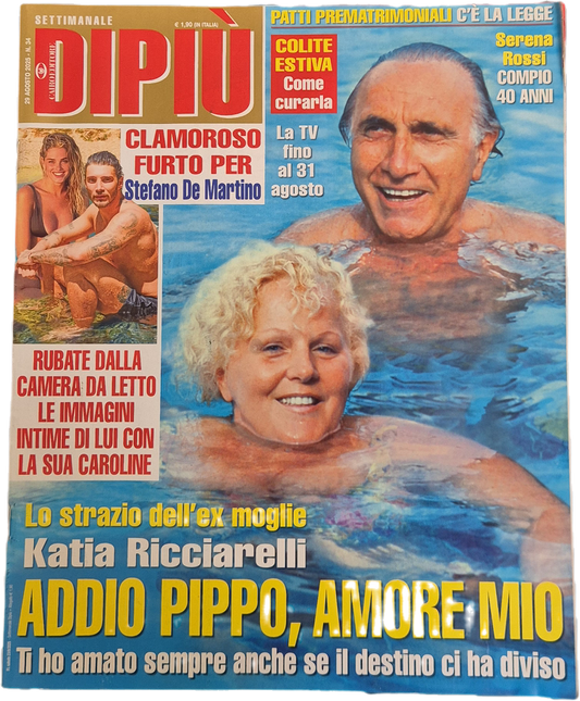 DI PIU' 29 AGOSTO 2025 - ADDIO PIPPO - DE MARTINO
