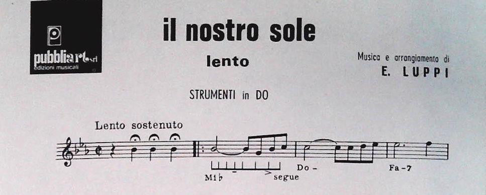 ERMANNO LUPPI - 5 BRANI - SPARTITO-SHEET MUSIC
