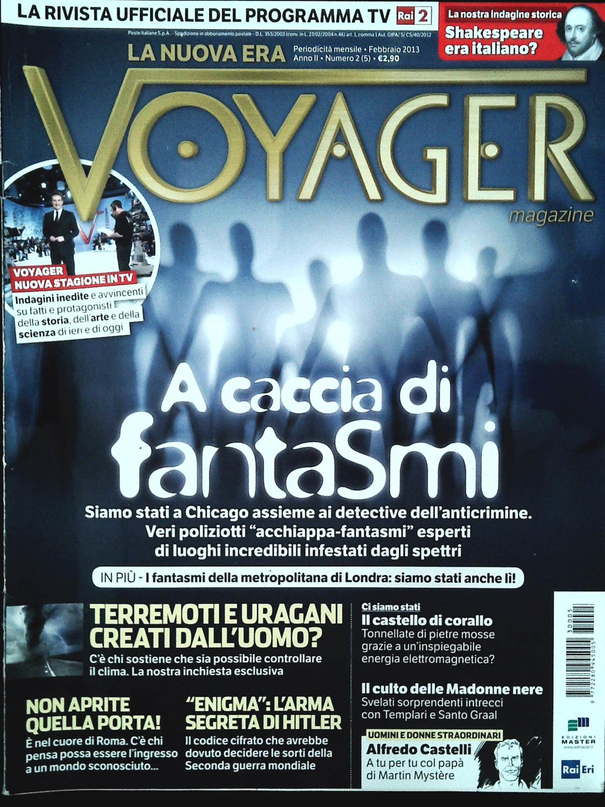 VOYAGER N. 5 - FEBBRAIO 2013 - A CACCIA DI FANTASMI - OUTLET DEL LIBRO