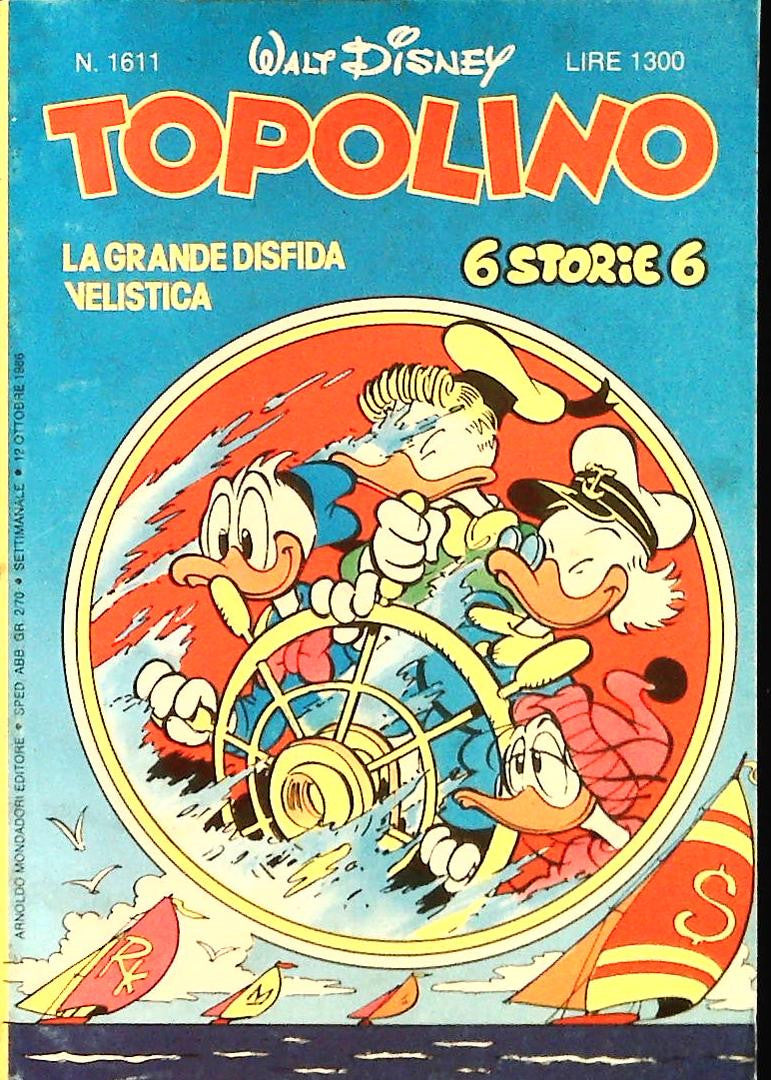 TOPOLINO N. 1611 - 12 OTTOBRE 1986
