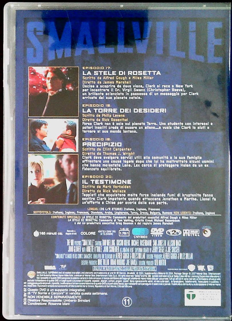 SMALVILLE. STAGIONE 2 DISCO 5 - DVD