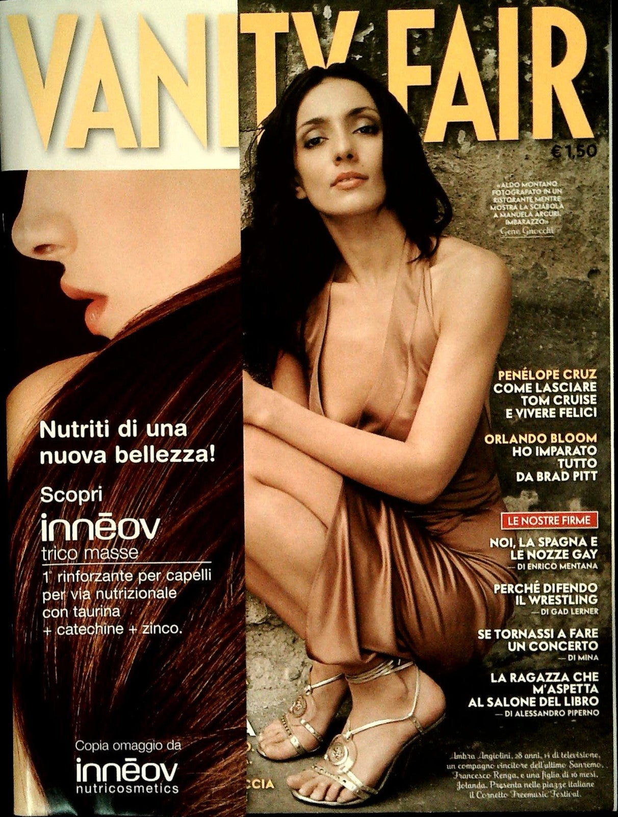 VANITY FAIR N. 18 - MAGGIO 2005 - AMBRA ANGIOLINI- OUTLET DEL LIBRO