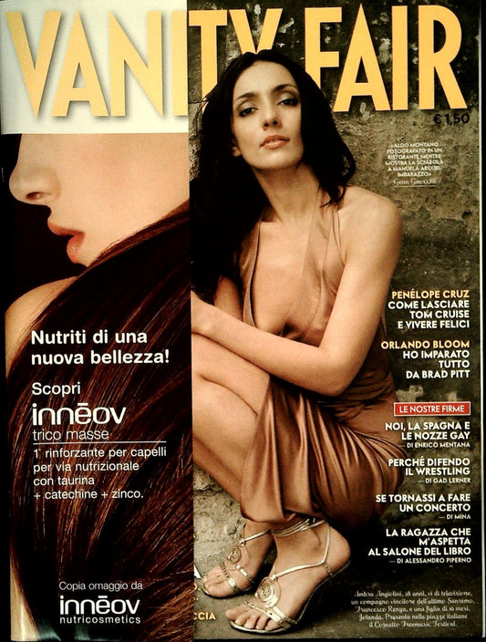 VANITY FAIR N. 18 - MAGGIO 2005 - AMBRA ANGIOLINI- OUTLET DEL LIBRO