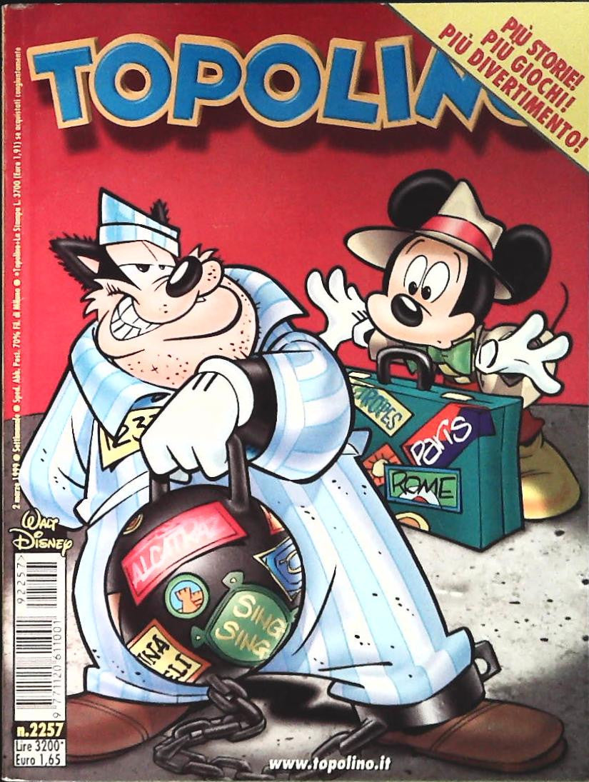 TOPOLINO N. 2257 - 2 MARZO 1999