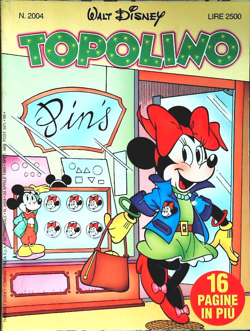 TOPOLINO N. 2004 - 24 APRILE 1994