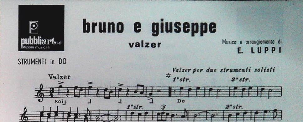 ERMANNO LUPPI - 5 BRANI - SPARTITO-SHEET MUSIC