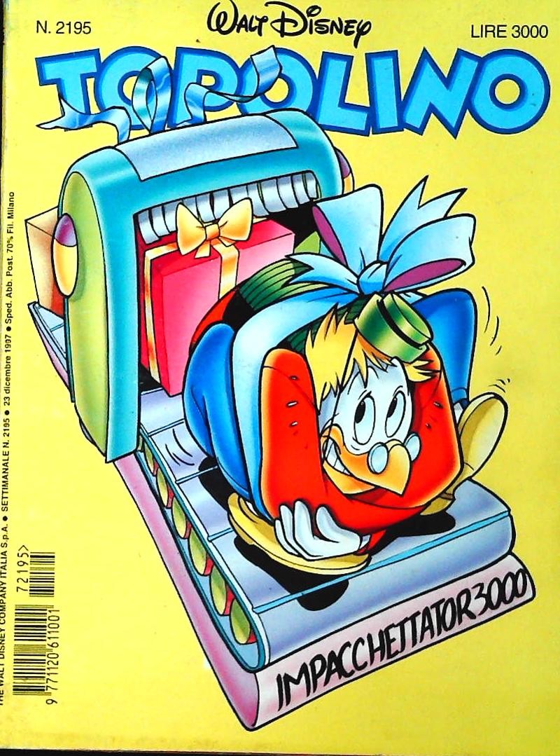 TOPOLINO N. 2195 - 23 DICEMBRE 1997
