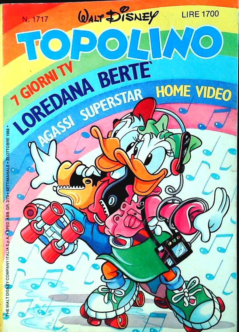 TOPOLINO N. 1717 - 23 OTTOBRE 1988