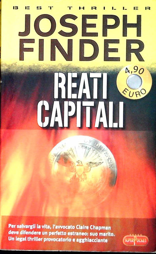 REATI CAPITALI - JOSEPH FINDER - SUPERPOCK 2000 - OUTLET DEL LIBRO