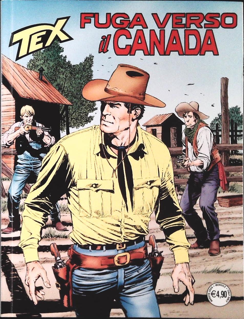 TEX N. 766 - FUGA VERSO IL CANADA