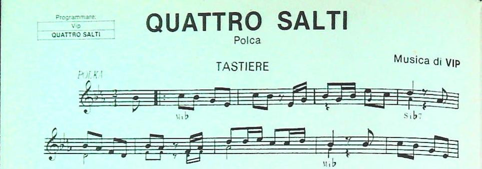 LISCIO NON TI LASCIO - SETTE BRANI - SPARTITO-SHEET MUSIC