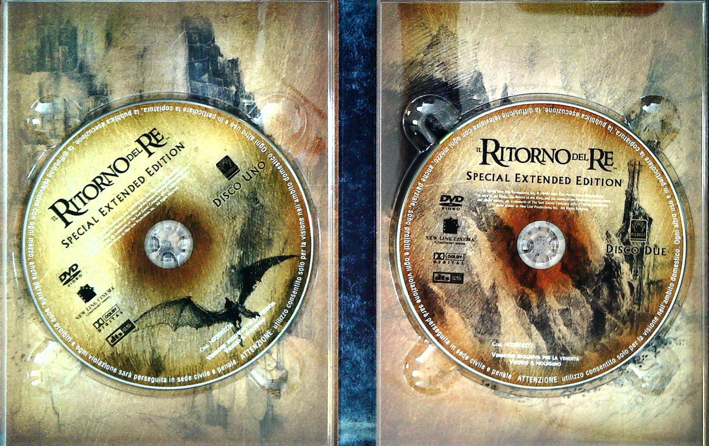 IL RITORNO DEL RE - 4 DVD