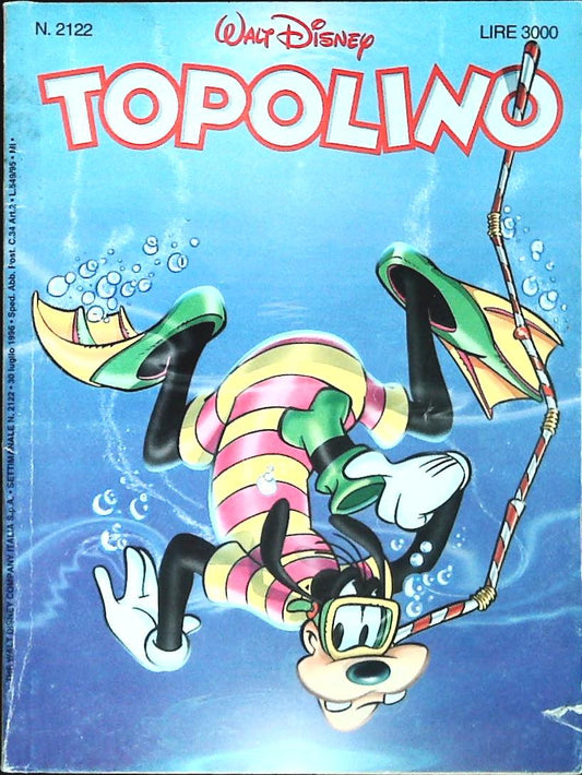 TOPOLINO N. 2122 - 30 LUGLIO 1996
