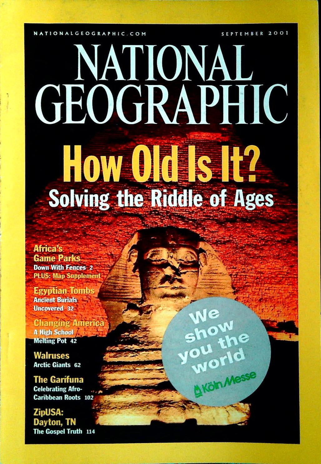 NATIONAL GEOGRAPHIC - SPETEMBER 2001 - ENGLISH TEXT