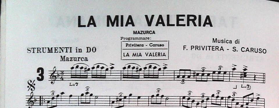 CON TE NELLA BALERA - 7 BALLABILI ALL'ANTICA - SPARTITO-SHEET MUSIC