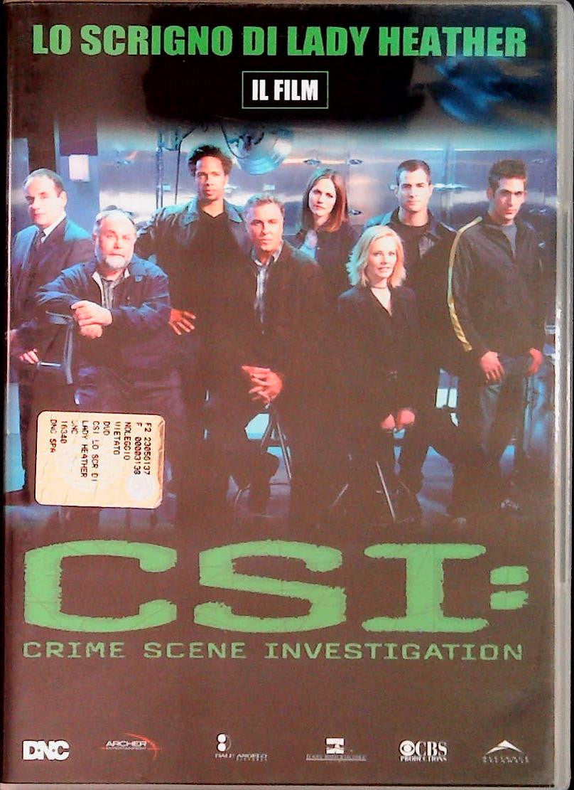 CSI. LO SCRIGNO DI LADY HEATER - DVD