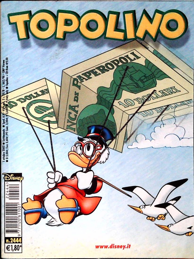 TOPOLINO N. 2444 - 1 OTTOBRE 2002