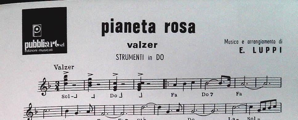 ERMANNO LUPPI - 5 BRANI - SPARTITO-SHEET MUSIC