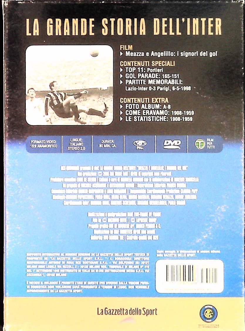 LA GRANDE STORIA DELL'INTER 1 - MEAZZA E ANGELILLO I SIGNORI DEL GOL - DVD