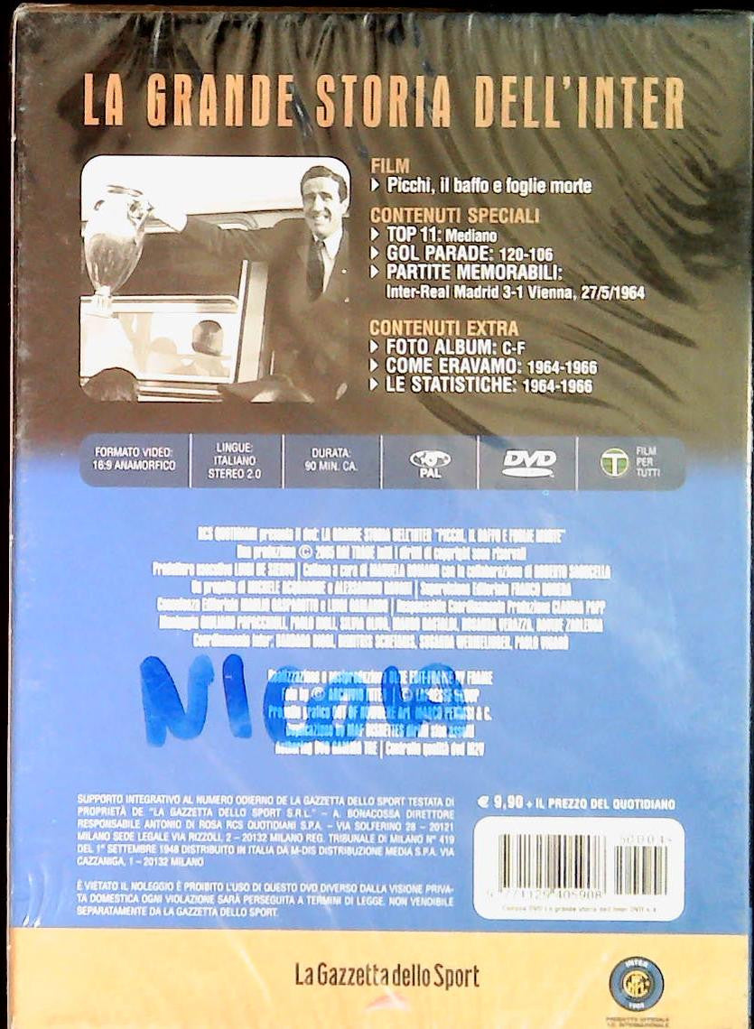 LA GRANDE STORIA DELL'INTER 4 - PICCHI IL BAFFO E FOGLIE MORTE - DVD