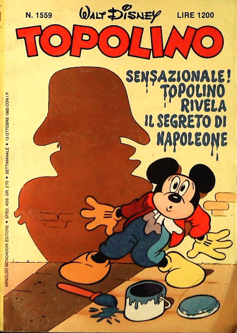 TOPOLINO N. 1559 - 13 OTTOBRE 1985