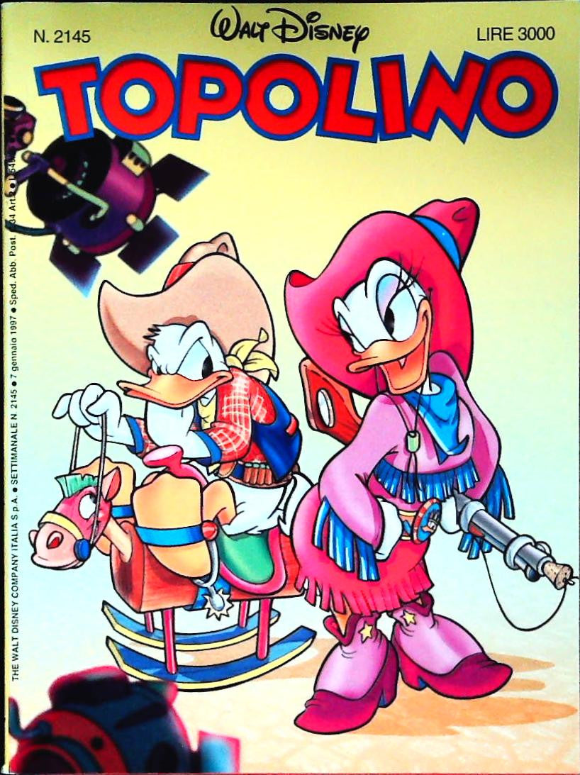 TOPOLINO N. 2145 - 7 GENNAIO 1997