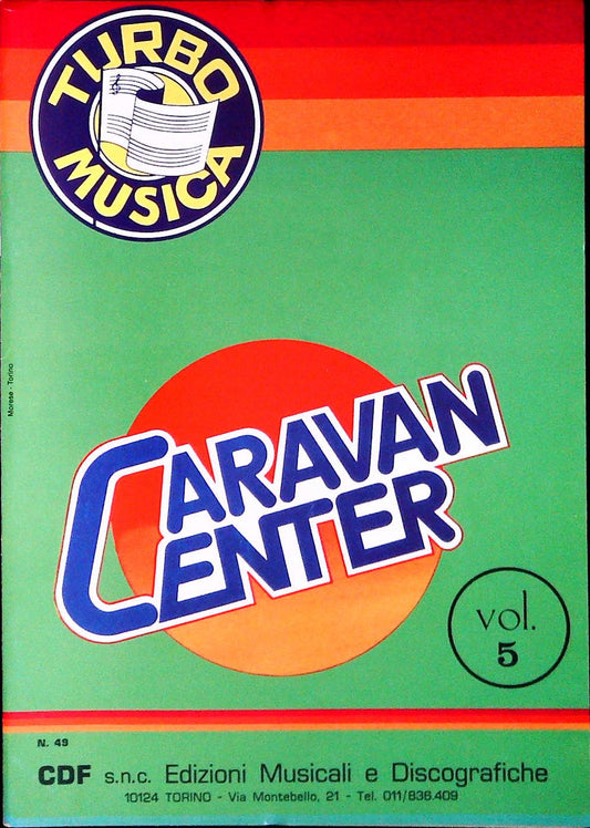 CARAVAN CENTER VOL. 5 - 13 BRANI - SPARTIO-SHEET MUSIC