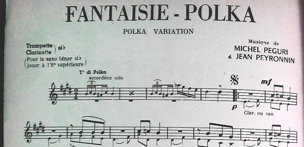 FANTAISIE POLKA-POLKA DU RUSSIGNOL - SPARTITO-SHEET MUSIC
