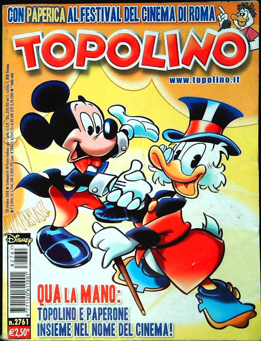 TOPOLINO N. 2761 - 28 OTTOBRE 2008