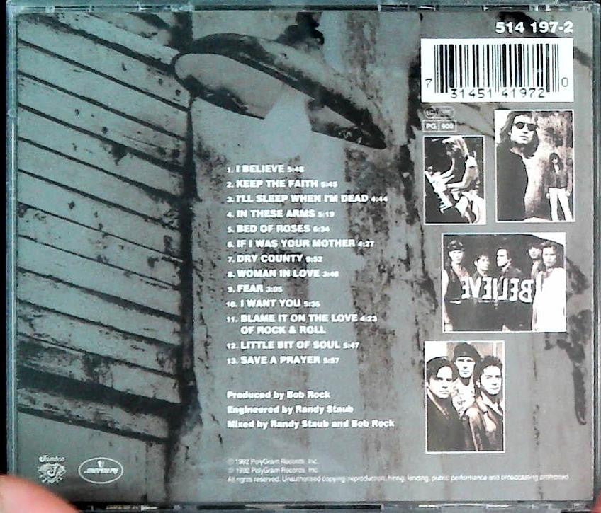 KEEP THE FAITH - BON JOVI - CD