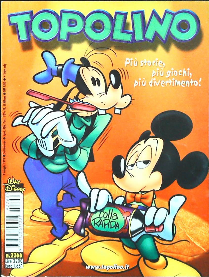 TOPOLINO N. 2266 - 4 MAGGIO 1999