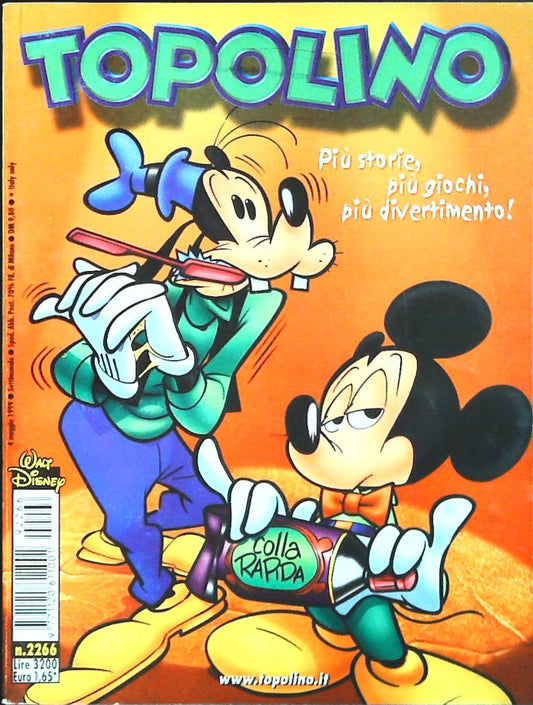TOPOLINO N. 2266 - 4 MAGGIO 1999