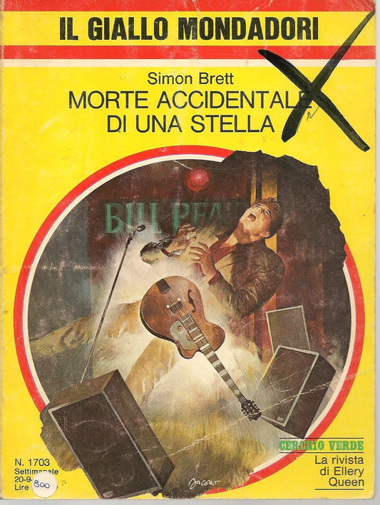 MORTE ACCIDENTALE DI UNA STELLA - SIMON BRETT