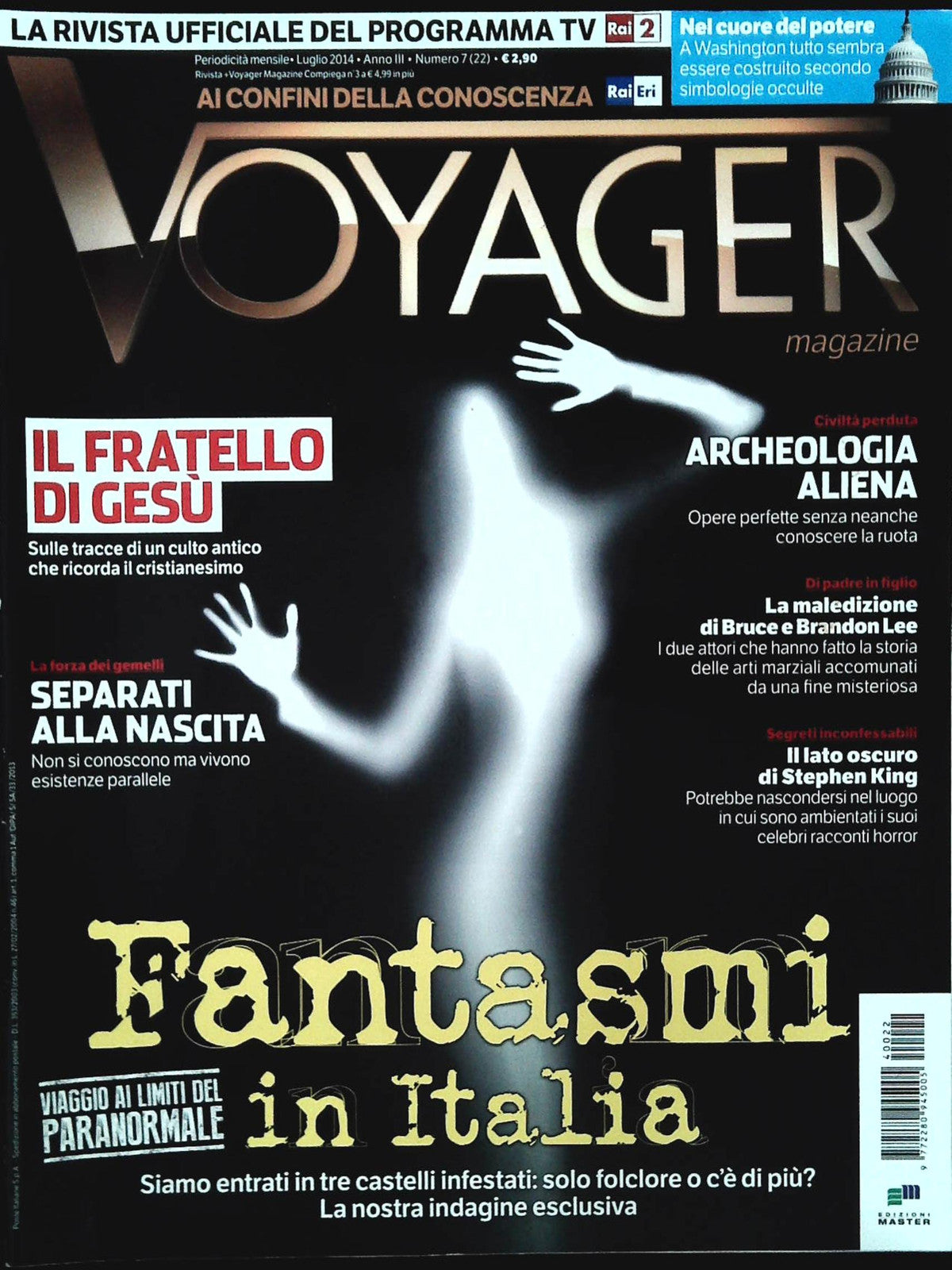 VOYAGER N. 22 - LUGLIO 2014 - FANTASMI IN ITALIA - OUTLET DEL LIBRO