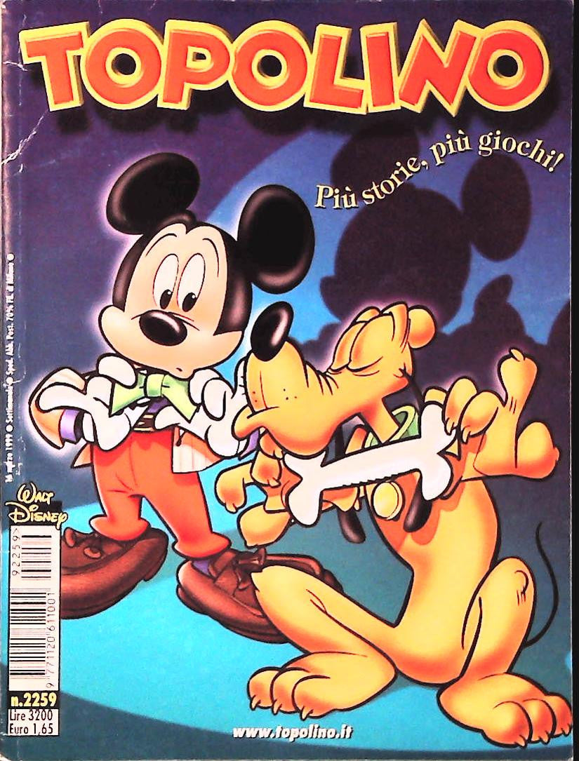 TOPOLINO N. 2259 - 16 MARZO 1999