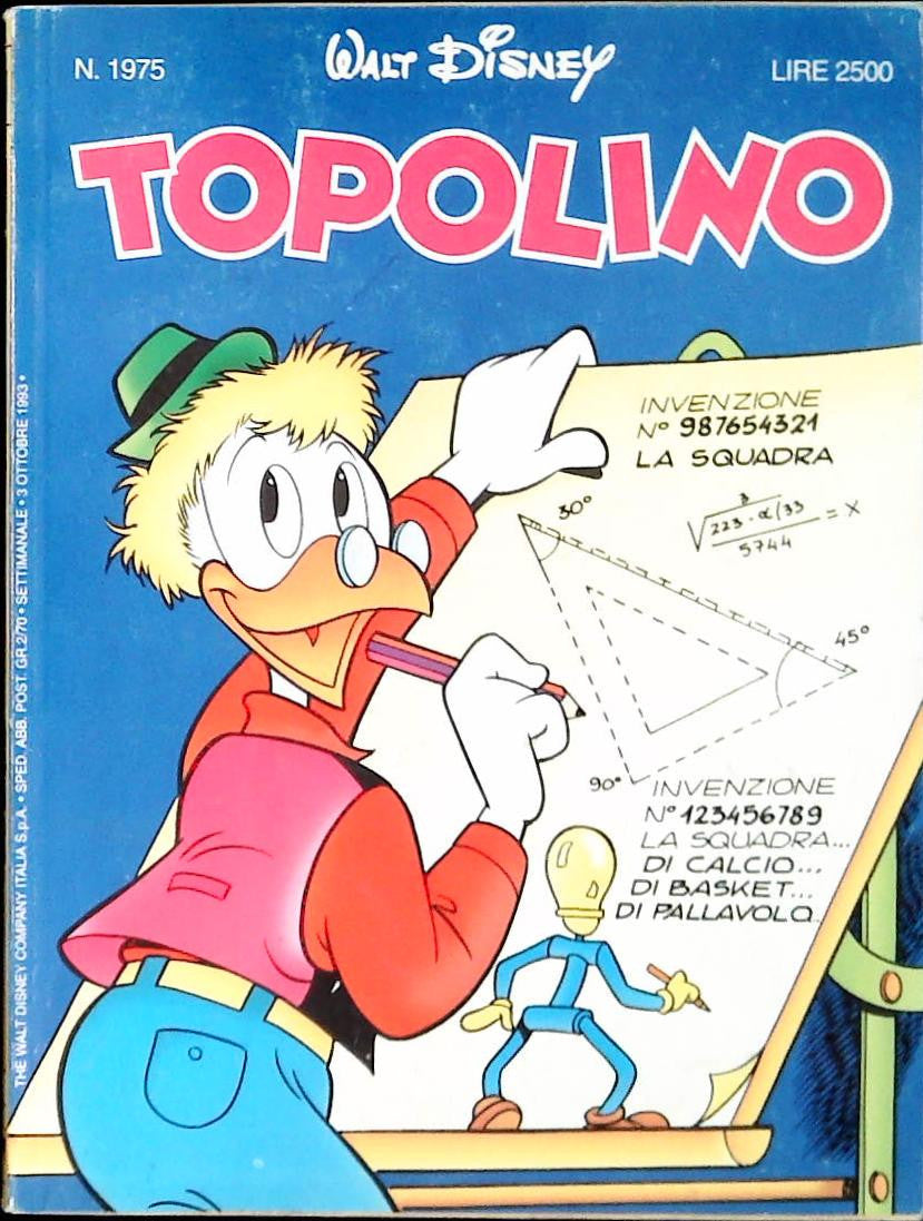 TOPOLINO N. 1975 - 3 OTTOBRE 1993