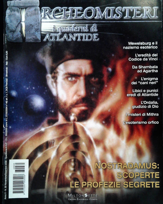 ARCHEOMISTERI N. 30 - NOVEMBRE-DICEMBRE 2006 - OUTLET DEL LIBRO