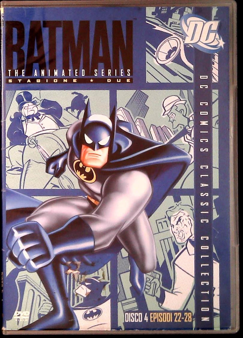 BATMAN THE ANIMATE SERIES - STAGIONE DUE - DISCO 4 - EPISODI 22-28 - DVD