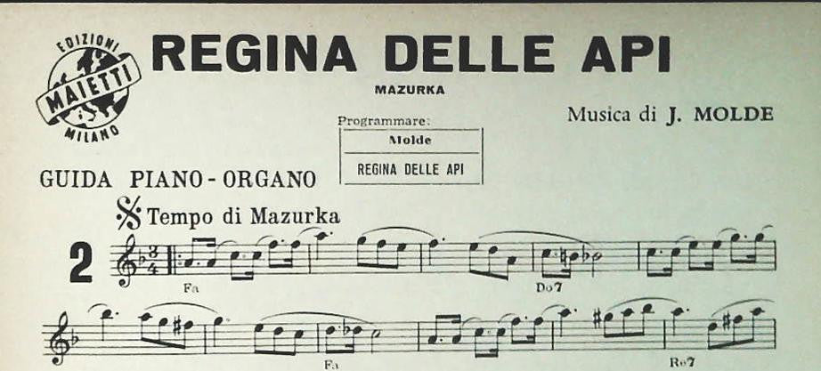 4 BALLABILI SCELTI PER ORCHESTRA - SPARTITO-SHEET MUSIC