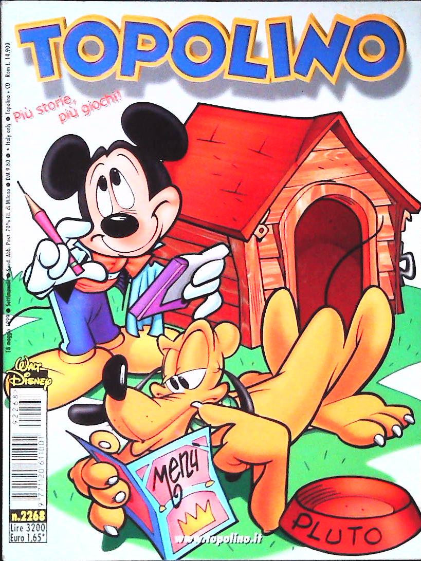 TOPOLINO N. 2268 - 18 MAGGIO 1999