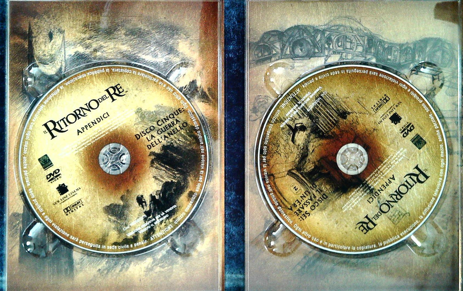 IL RITORNO DEL RE - 4 DVD