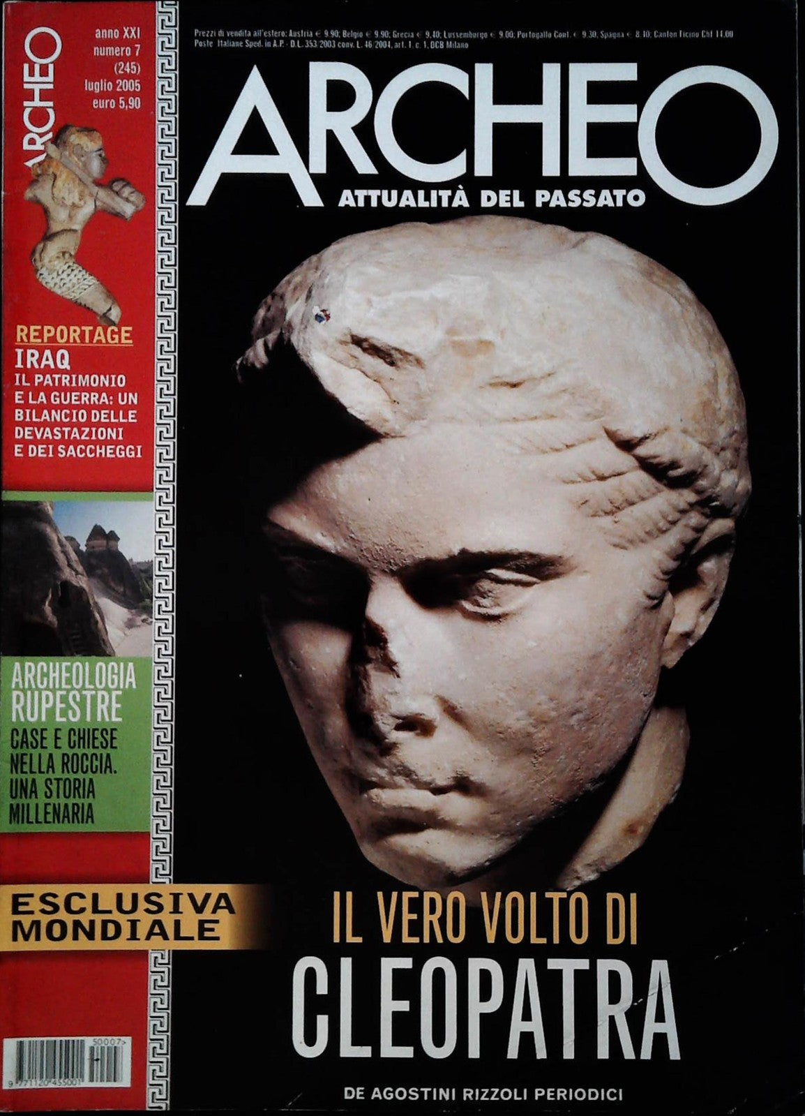 ARCHEO N. 245 - LUGLIO 2005 - IL VERO VOLTO DI CLEOPATRA