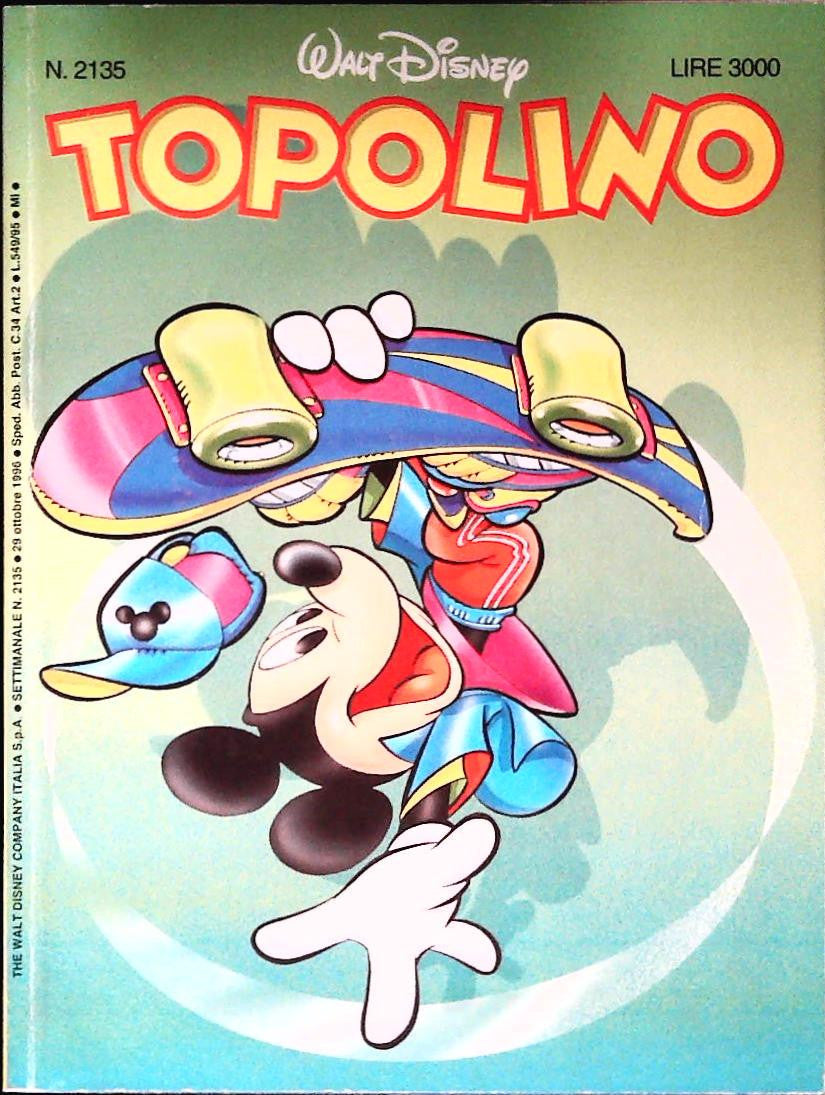 TOPOLINO N. 2135 - 29 OTTOBRE 1996